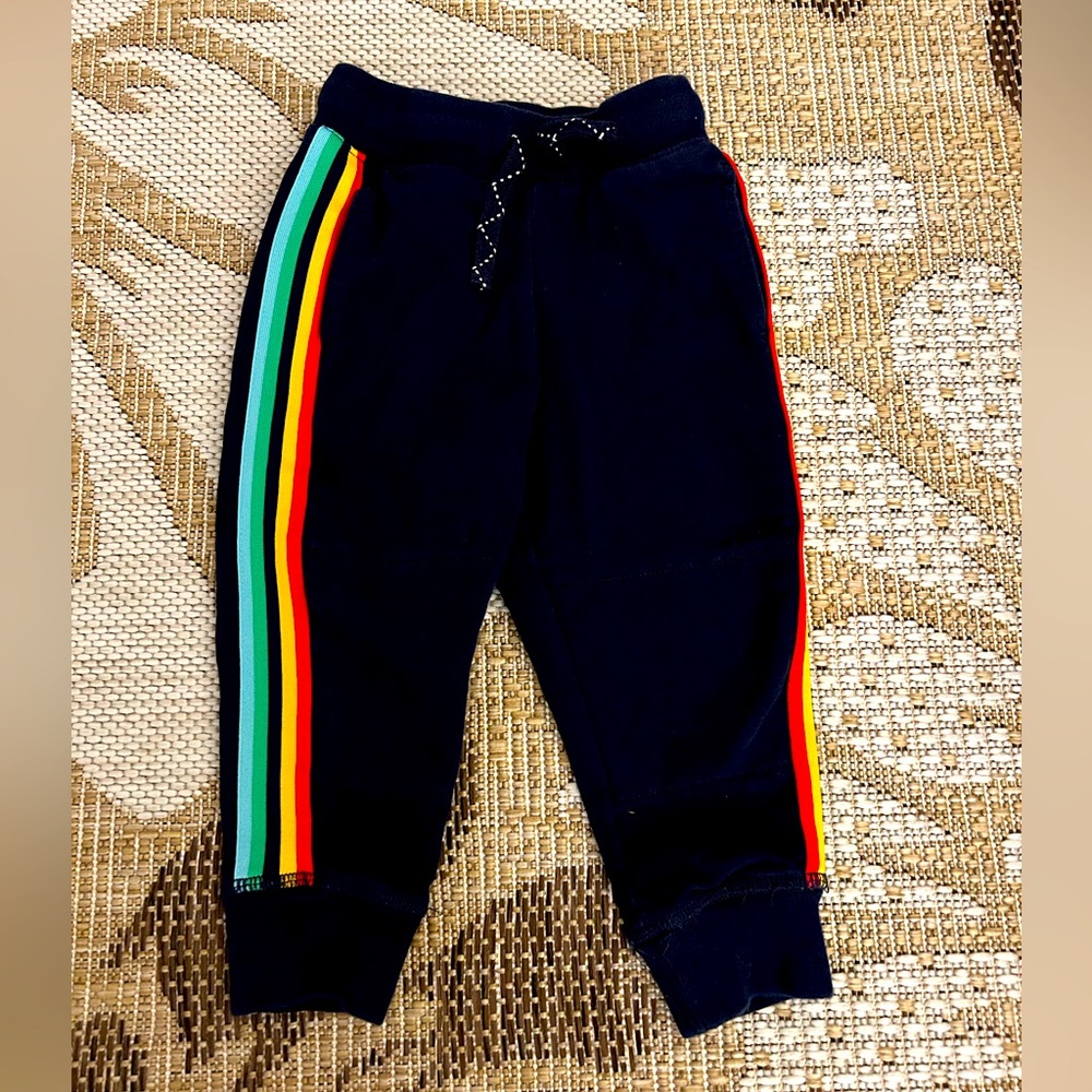 Primary striped jogger 🌈